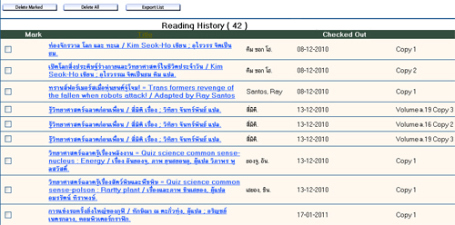 history